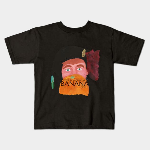 Orange You Glad Kids T-Shirt by jordanhawman